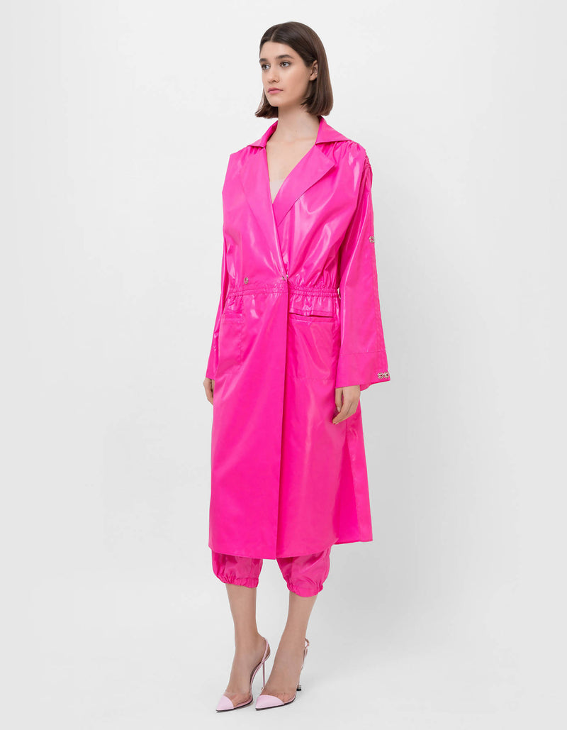 6076 Fuchsia Raincoat