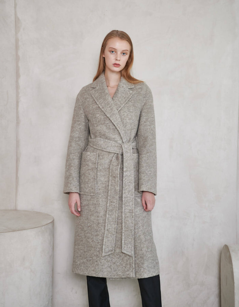 Soft Wool Ultra Light Knit Coat