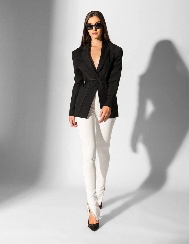 Harkov Black Wool Blazer