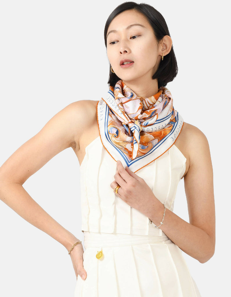 Sun Seeker Silk Scarf