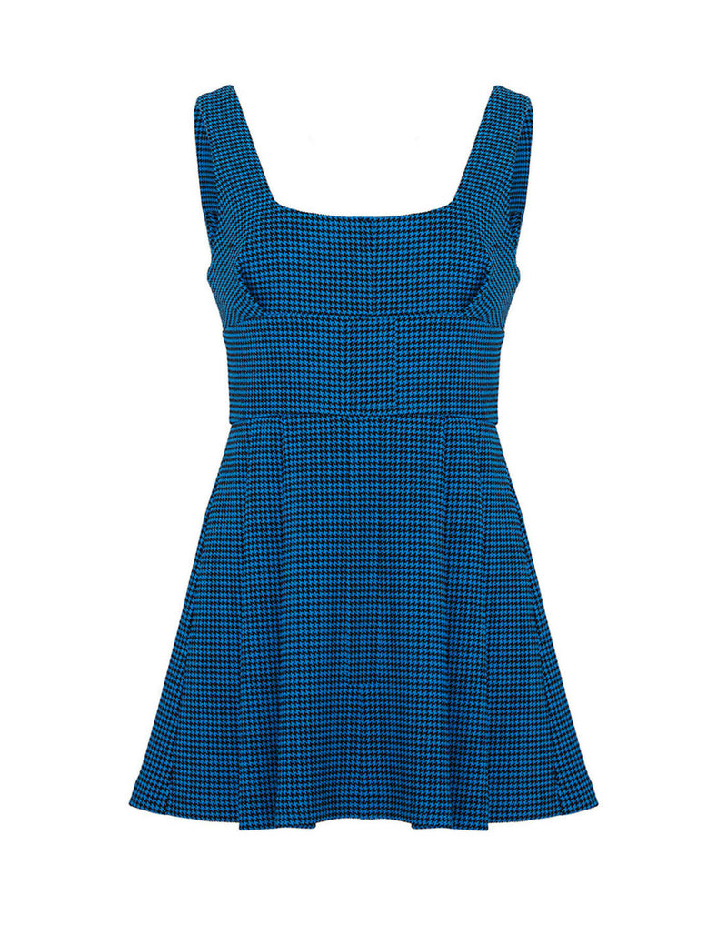 Pleated Mini Dress