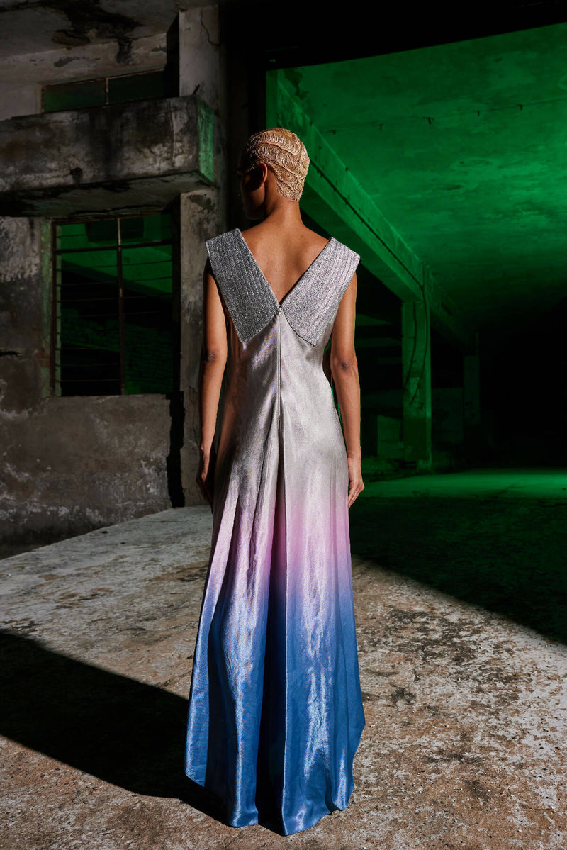 Gradient Angular Dress