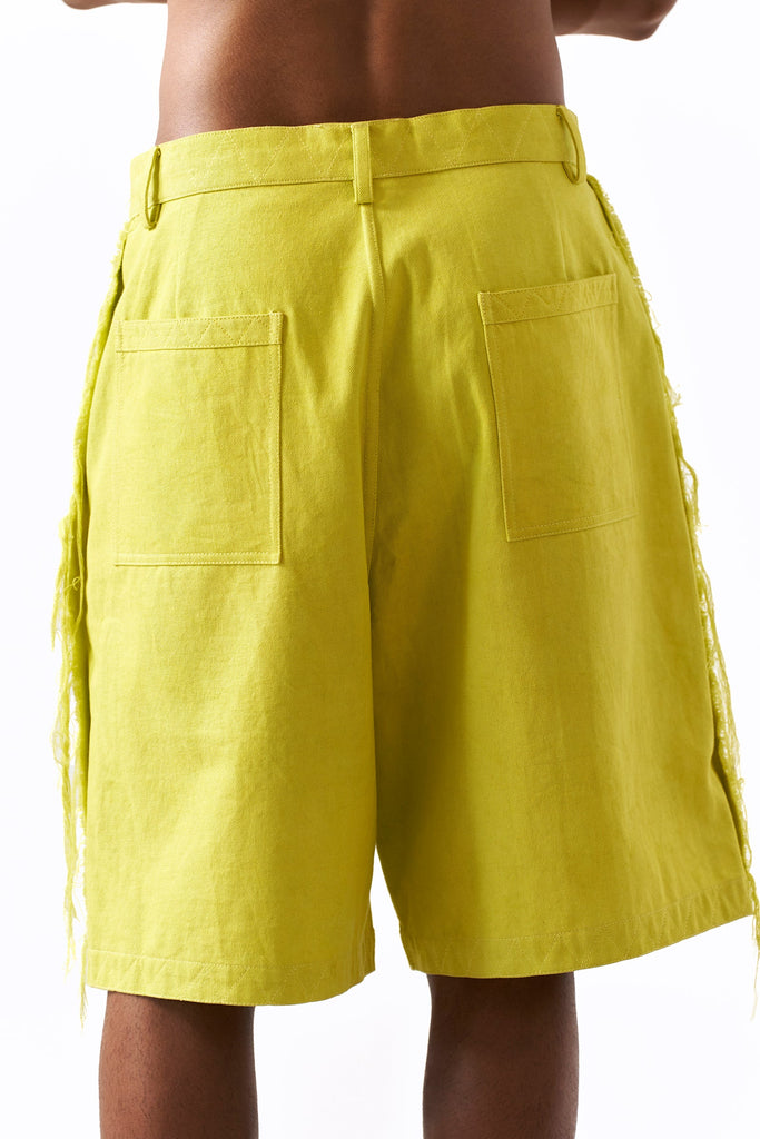 Cyber Lime Jorts