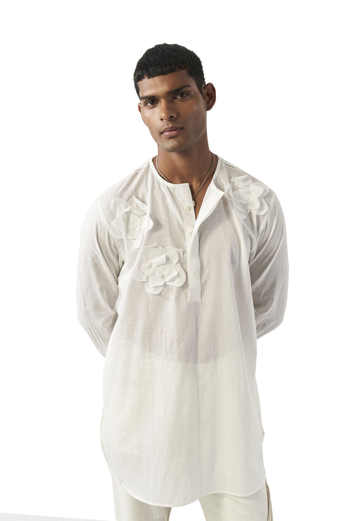 Flower Kurta Shirt