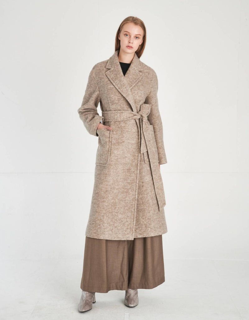 Soft Wool Ultra Light Knit Coat