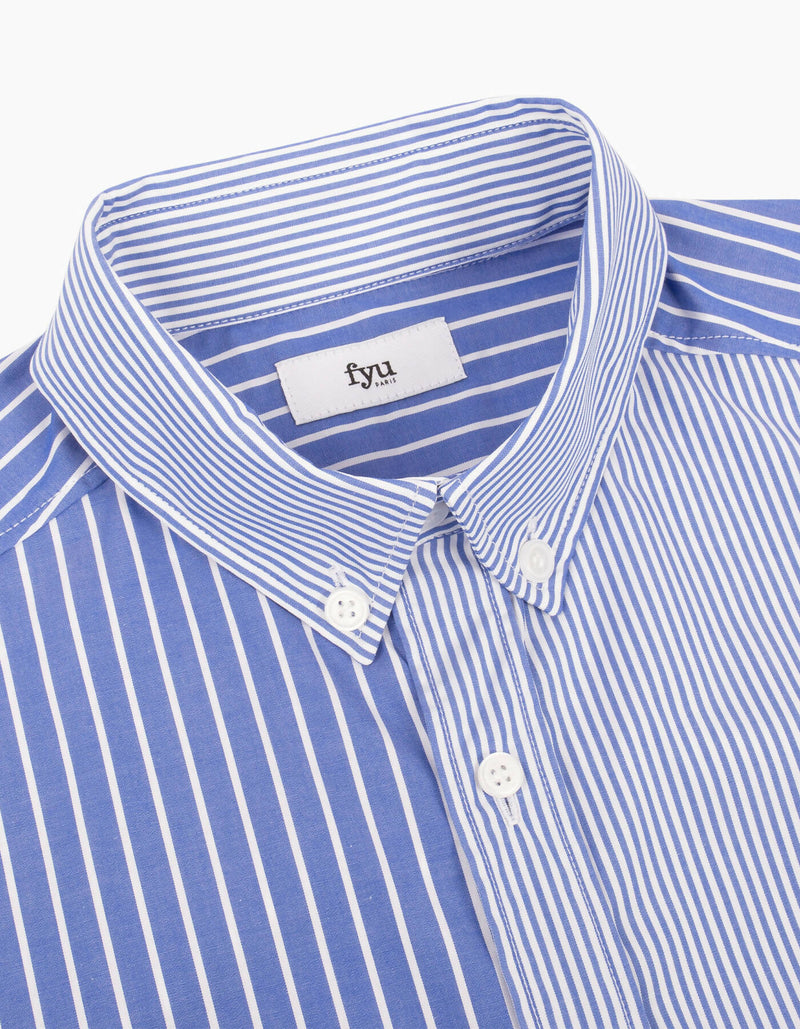 Frankie Multi-stripe Shirt Blue