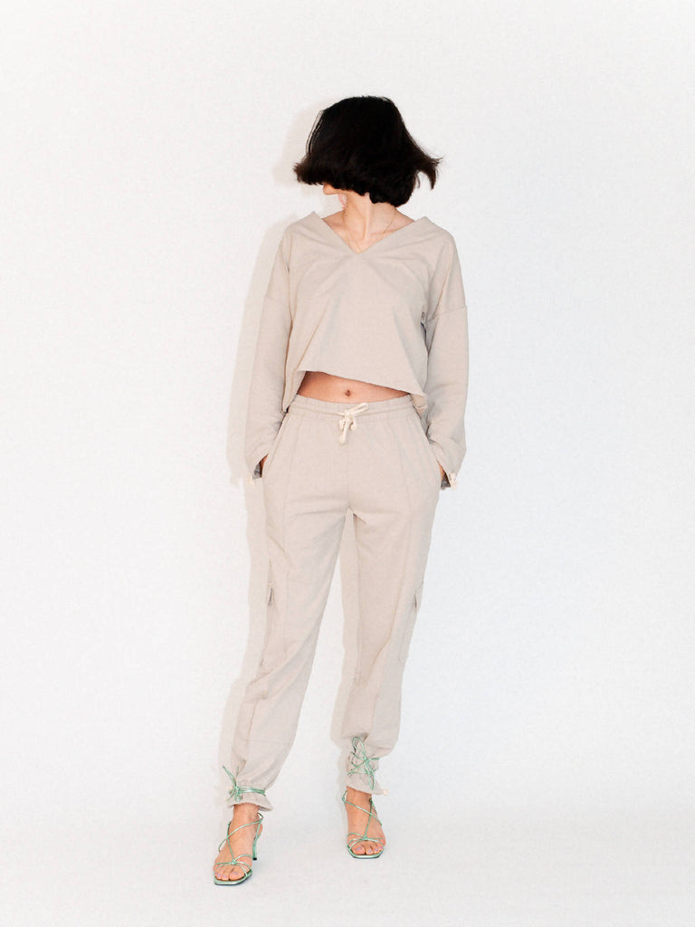 Alto Mare Sand Trousers