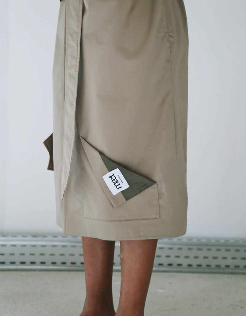 Elena Trench Coat Beige