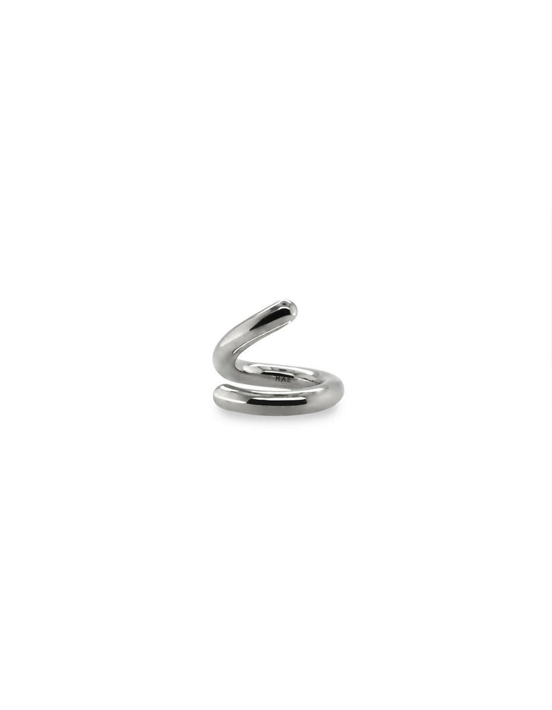 Men's open coil ring