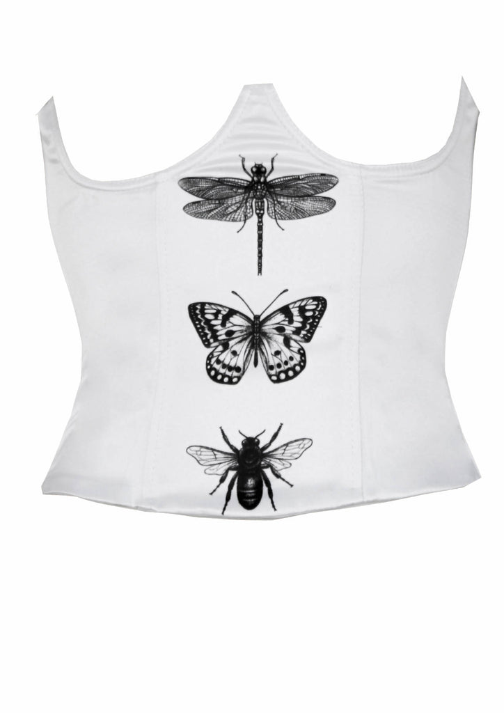 Graphic Butterfly Corset