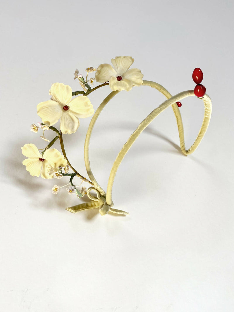 Ikebana headpiece