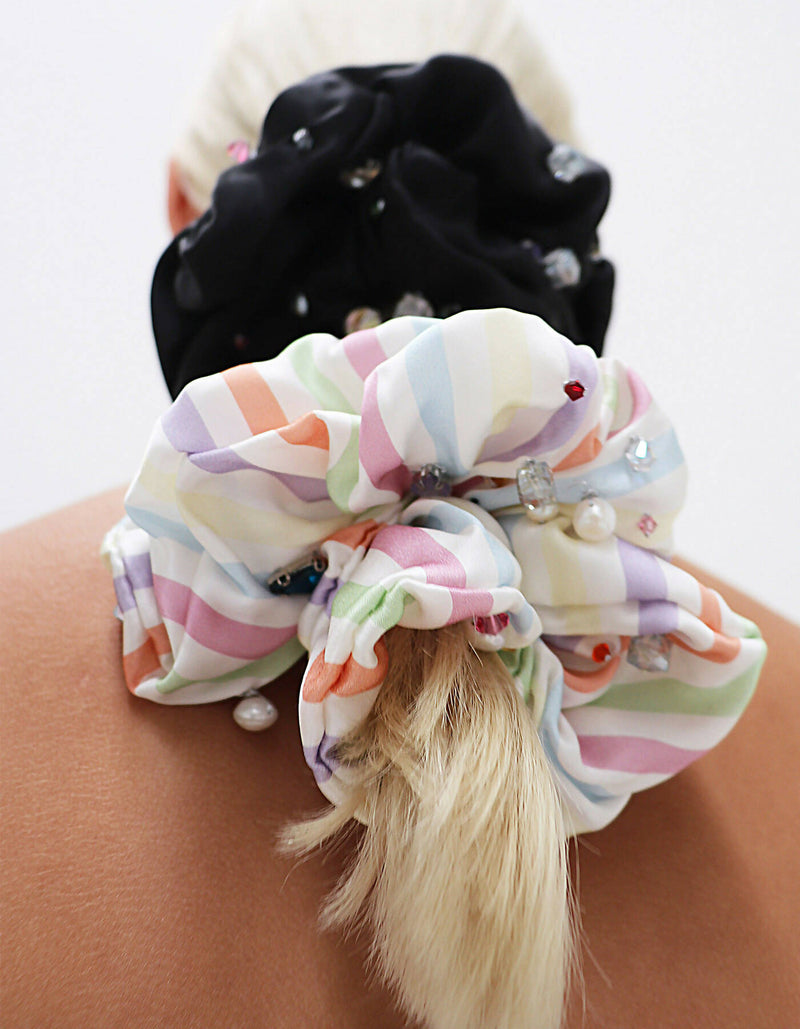 Harlow Oversized Silk Scrunchie