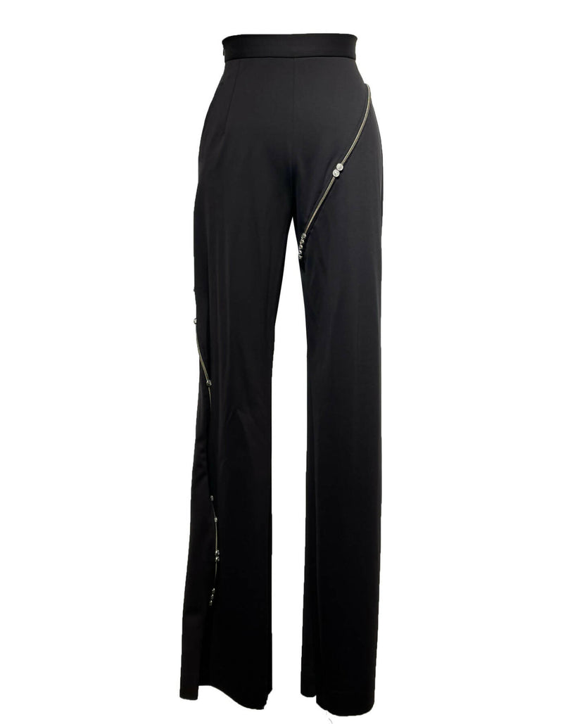 Lovebound Side-opend Button Zipper Trousers