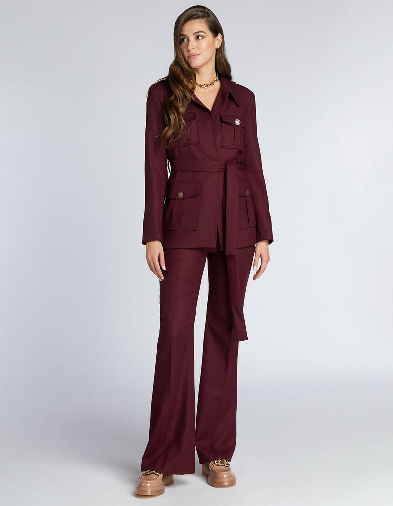 Sigma Blazer Marsala Purple