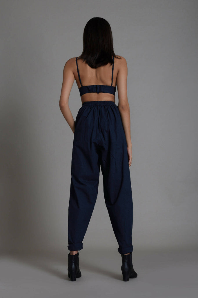 Navy Blue Mile Pants