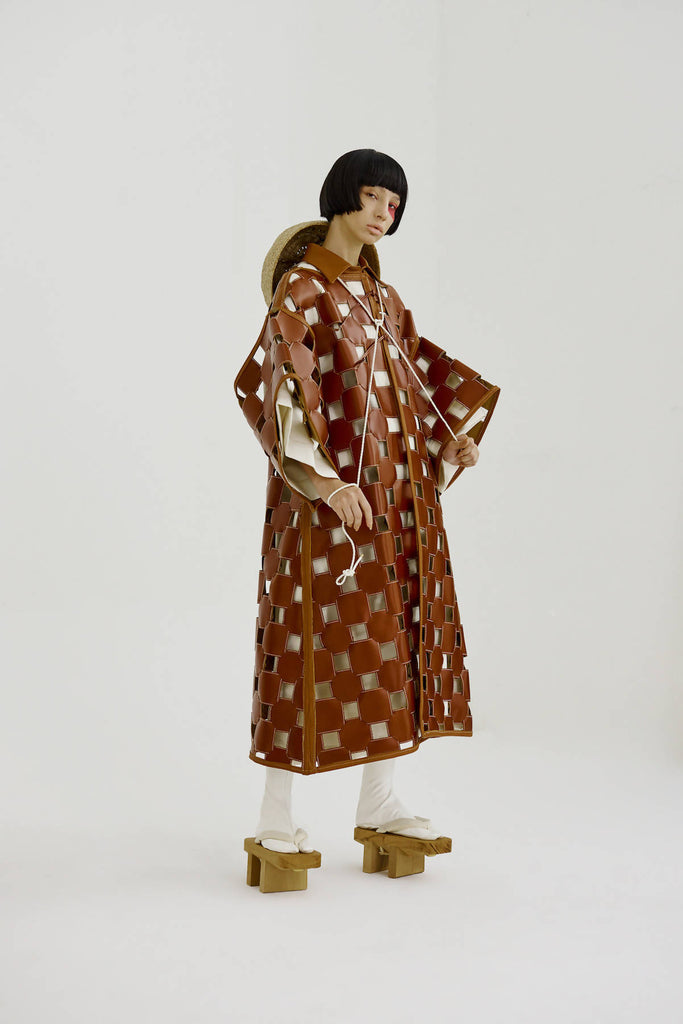 Jingū Hand Weaved Kimono Sleeve Long Coat