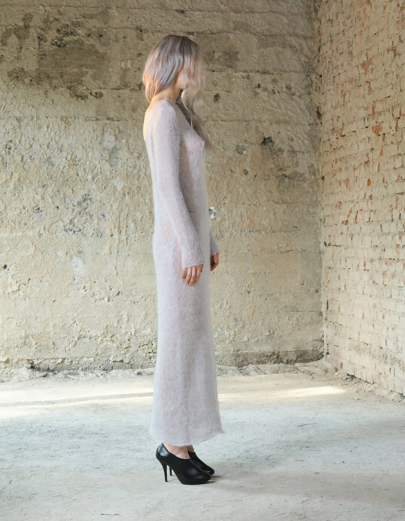 Mohair Semi-Transparent Dress