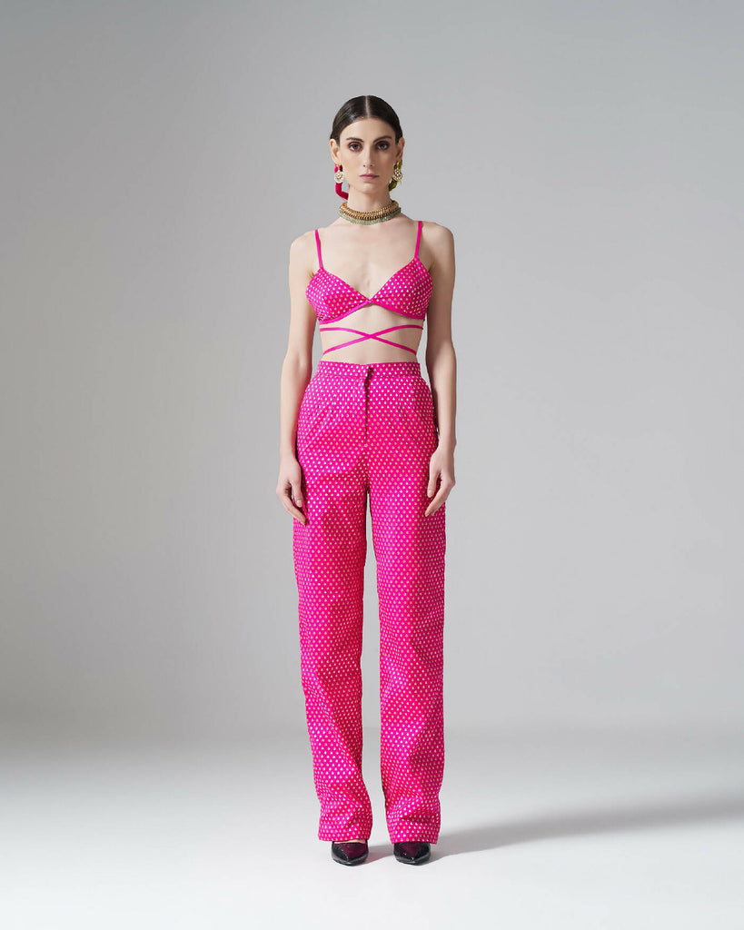 Rani Zari Booti Trousers