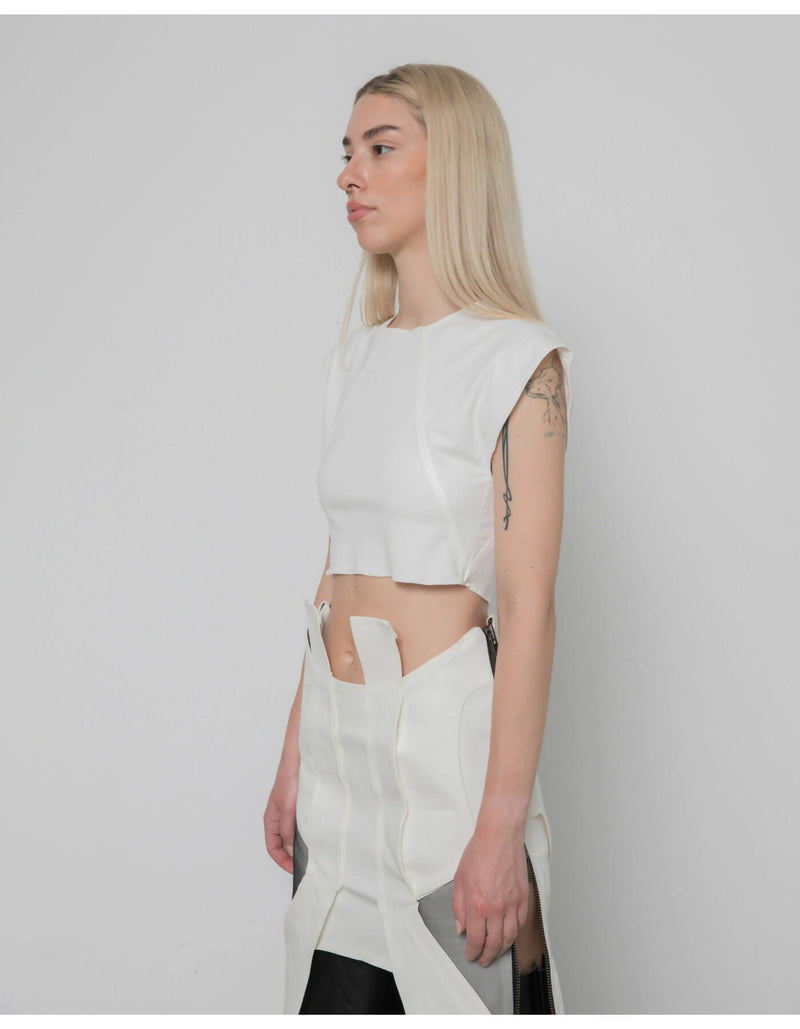 Lunar White Basic Top