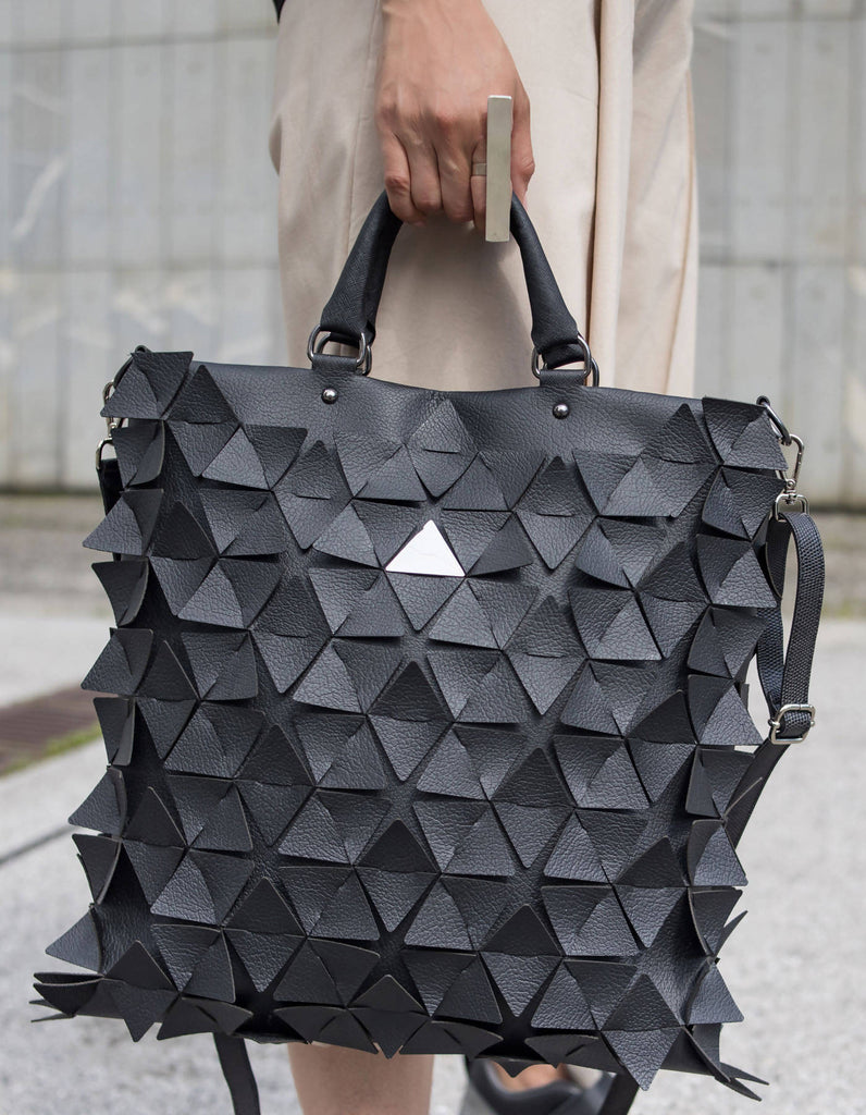 Star Tote Bag Carol Matt Black