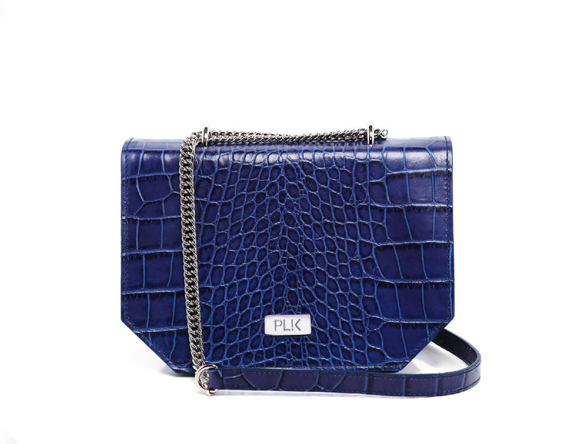 Shoulder and Crossbody Lola Bag - Blue