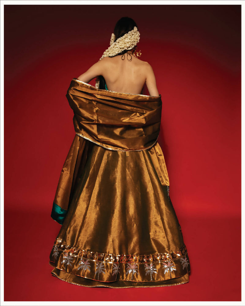 Gold Lehenga