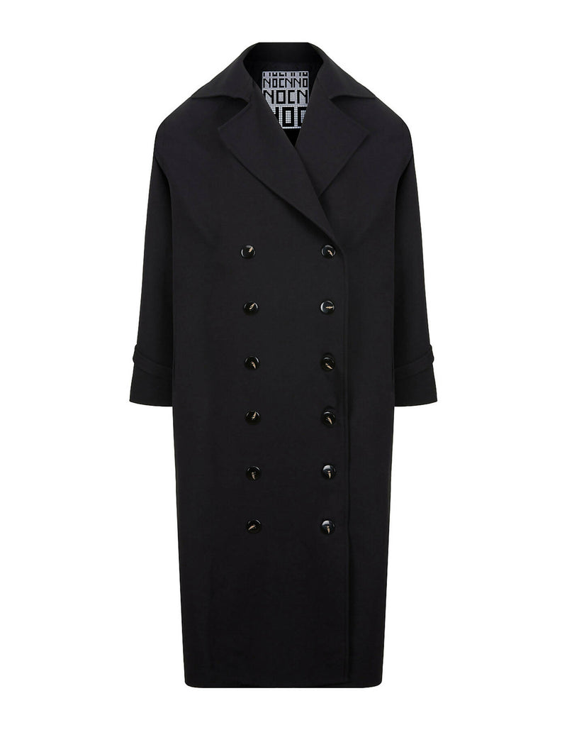 Lapel Collar Trench Coat