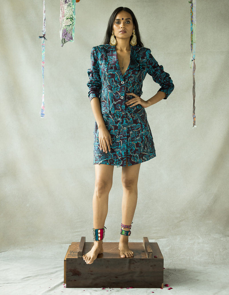 BIJLEE BLAZER DRESS