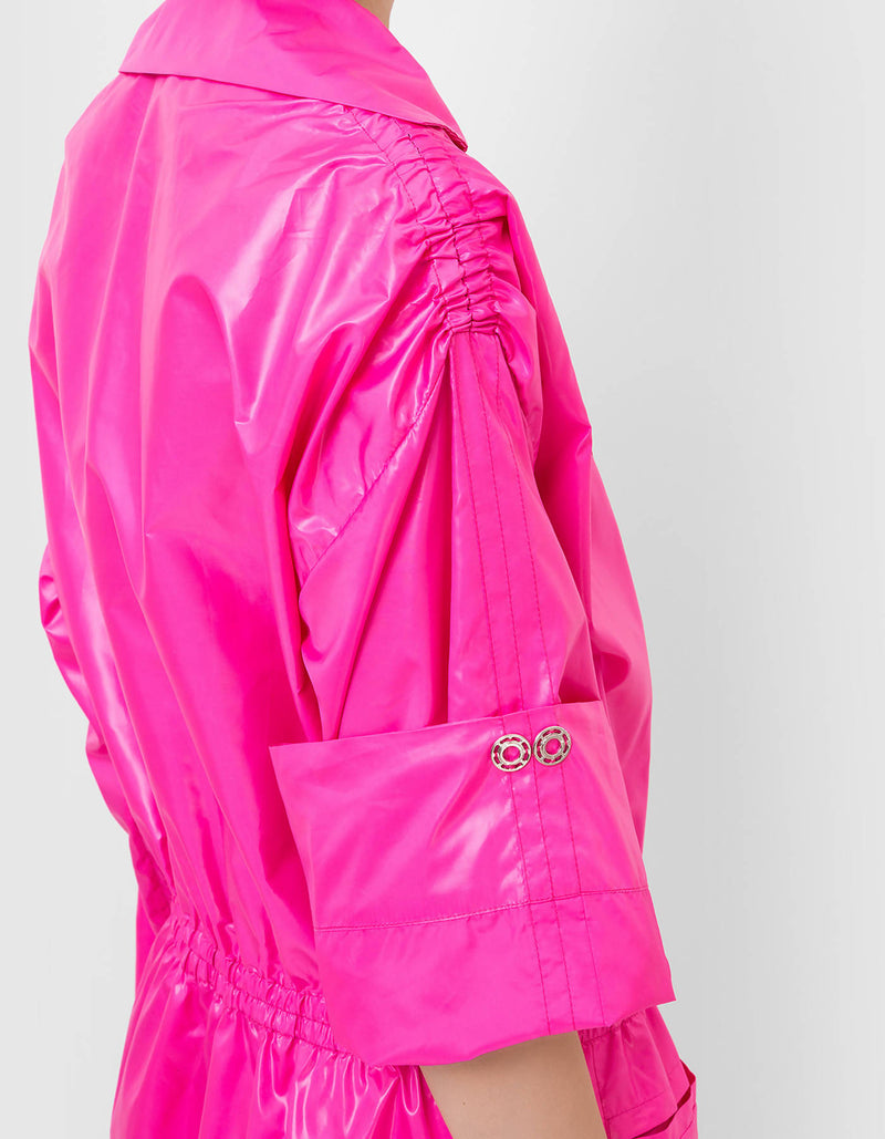 6076 Fuchsia Raincoat