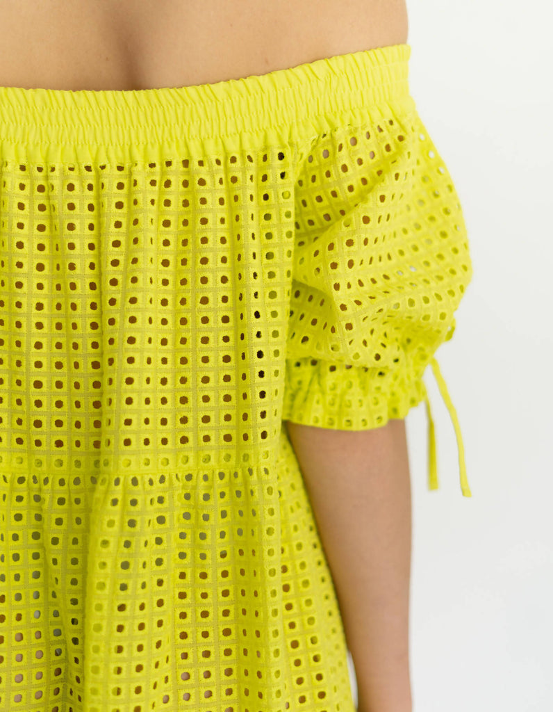 Lime Oversized Dress