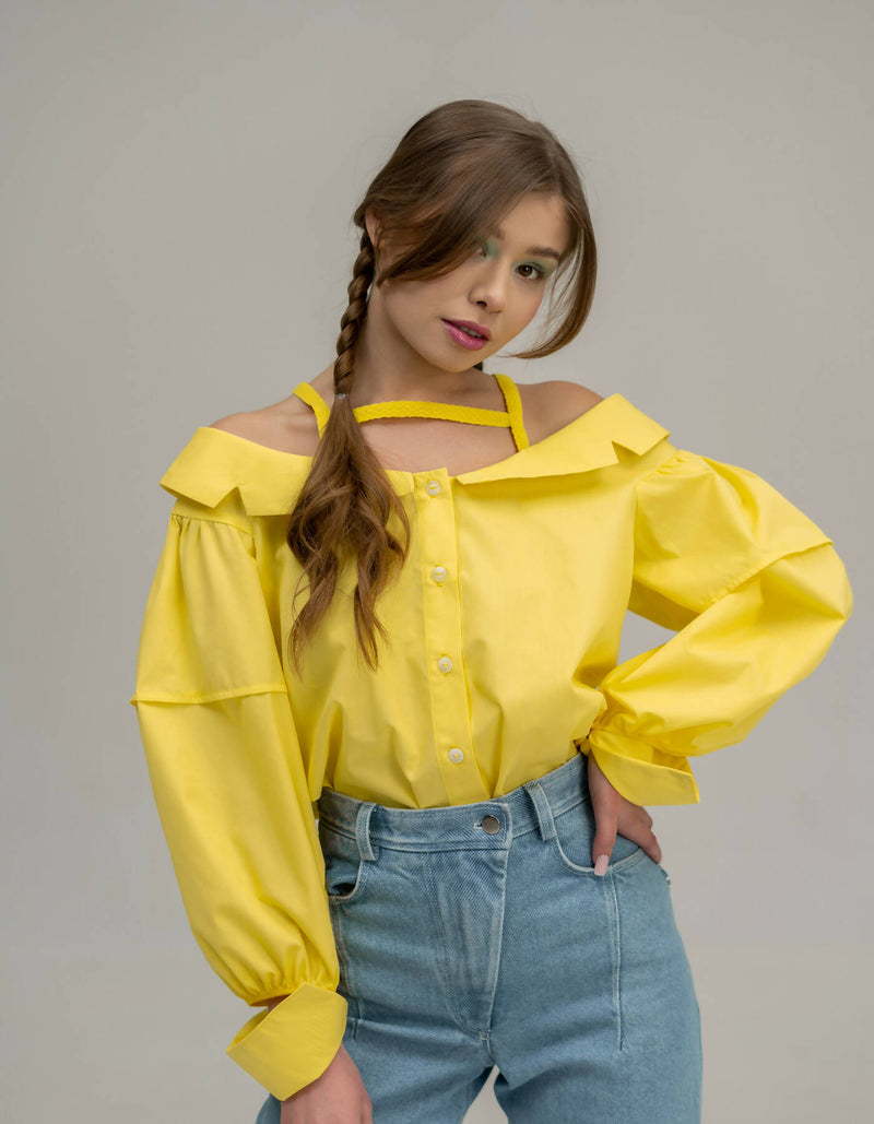 Off shoulder blouse