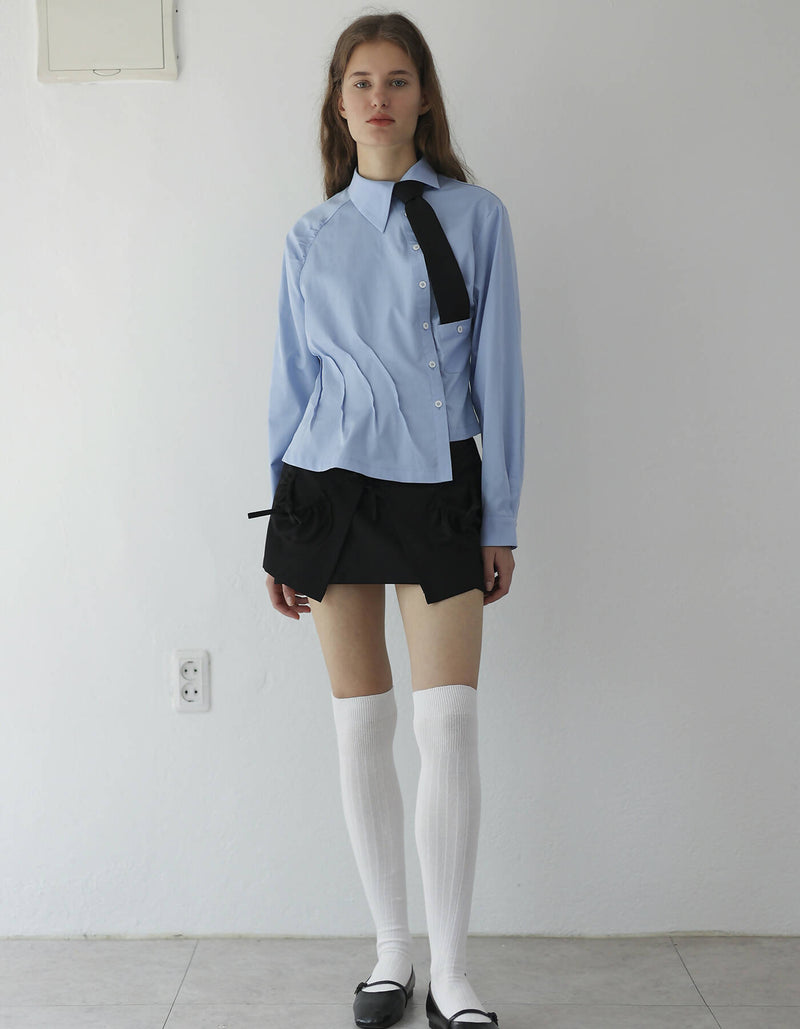 Twist Shirt - Blue