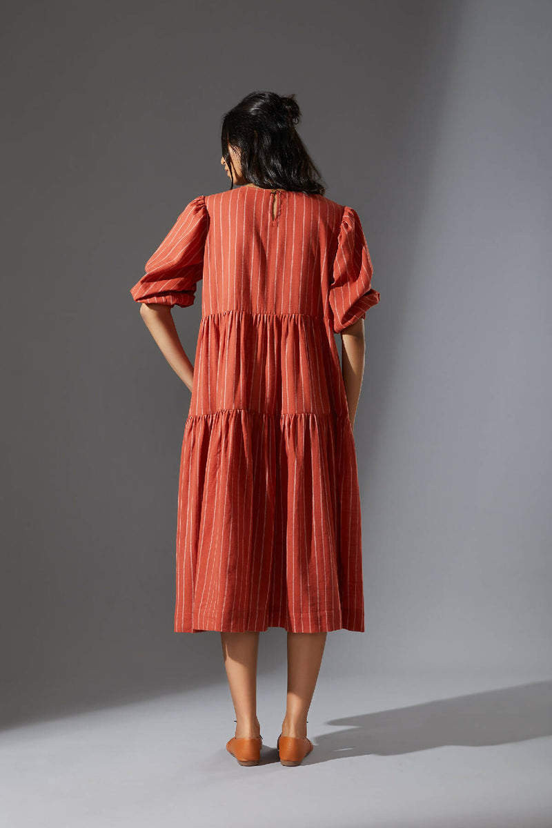 Mati Vasara Rust Dress