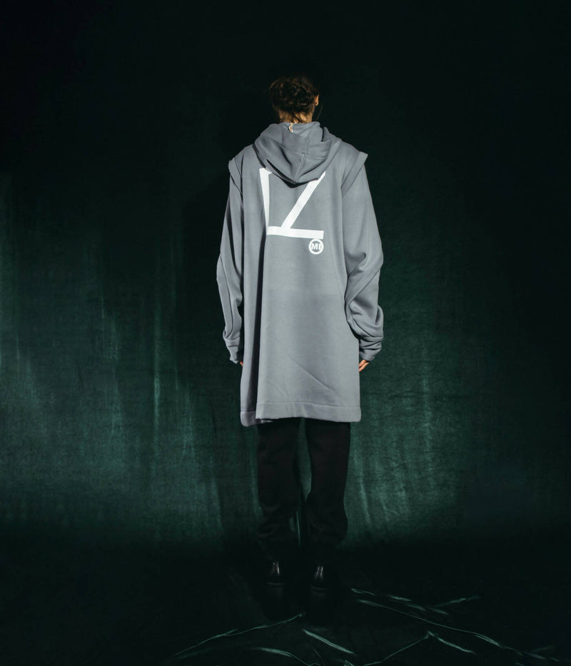 Barocco oversized hoodie