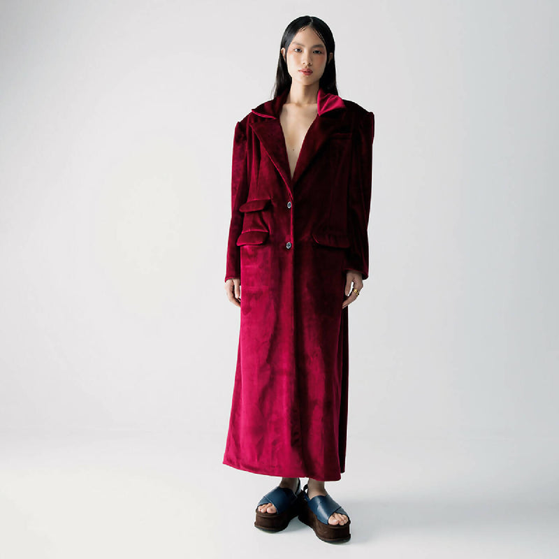 KARLY VELVET OUTERWEAR