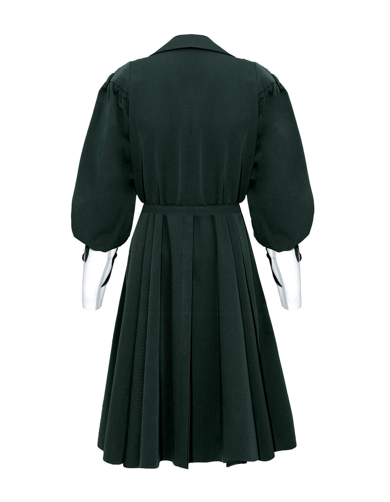 AZALEA DRESS DARK GREEN