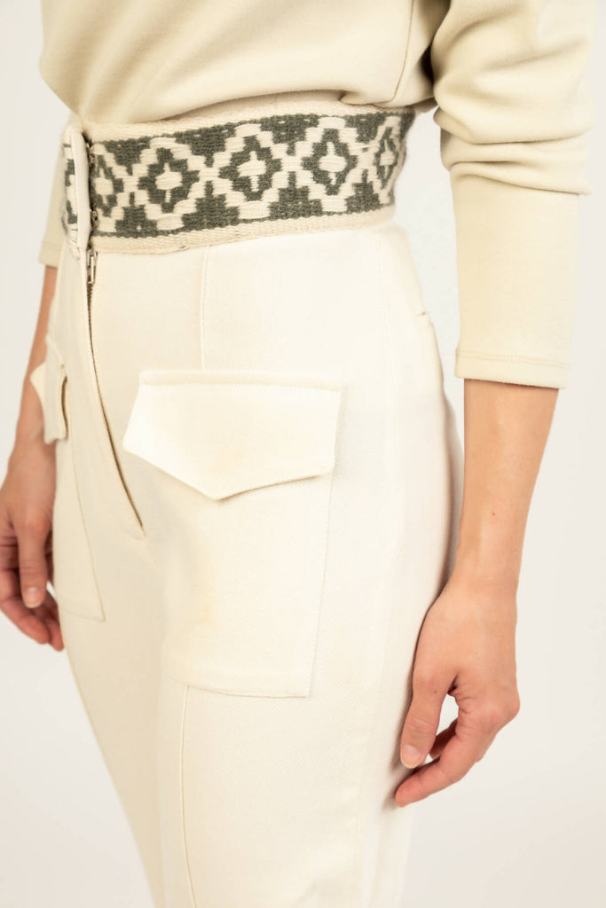 Fluid High Waist Trousers