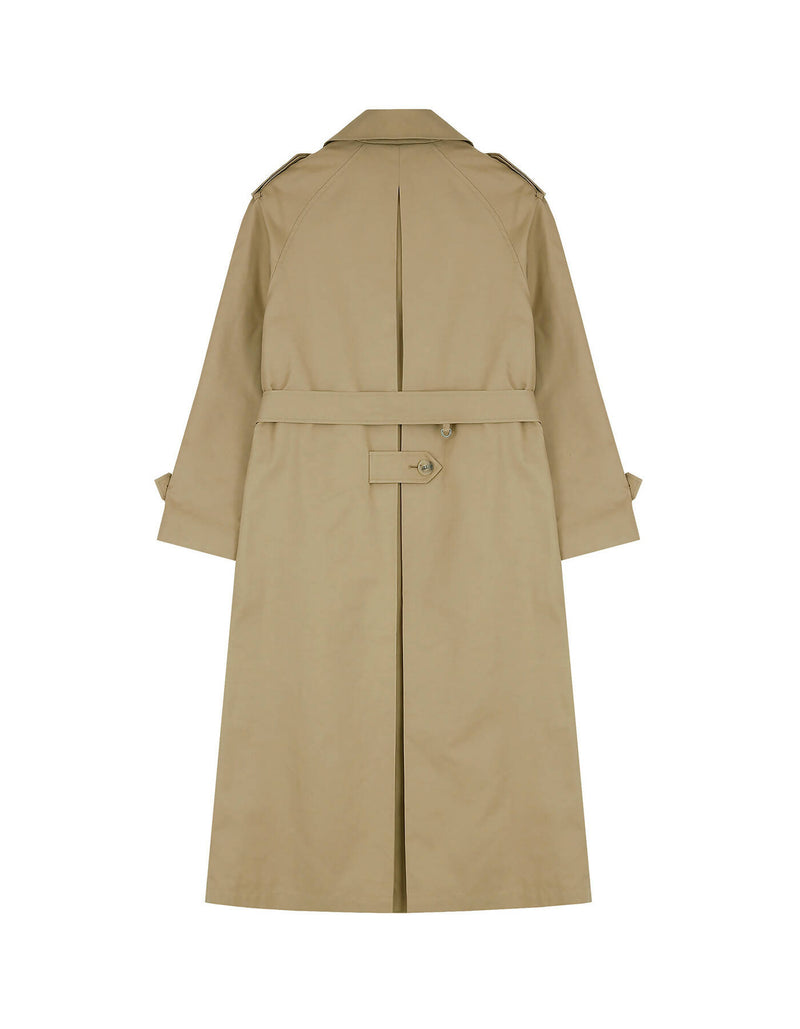 Throat Latch Trench Coat