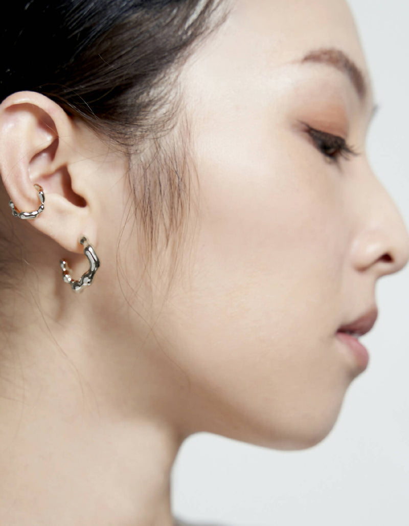 Slice Ear Cuff (Silver)