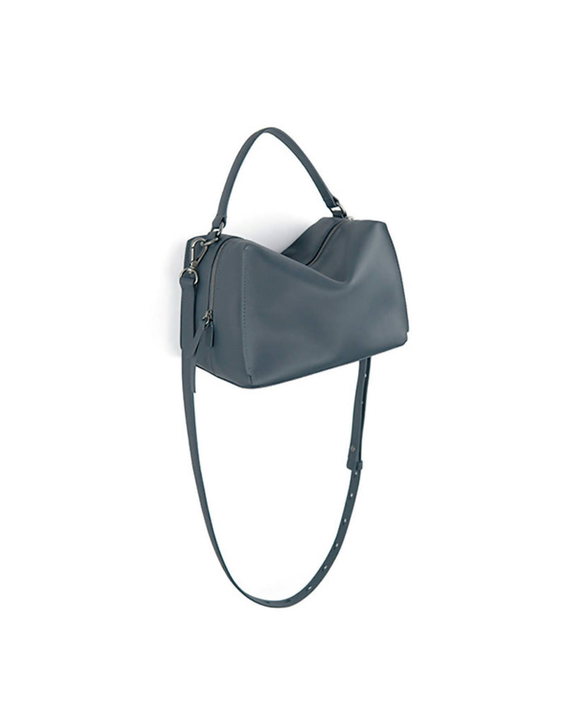 Mini Valley Cube Shoulder Bag-Blue Mirage