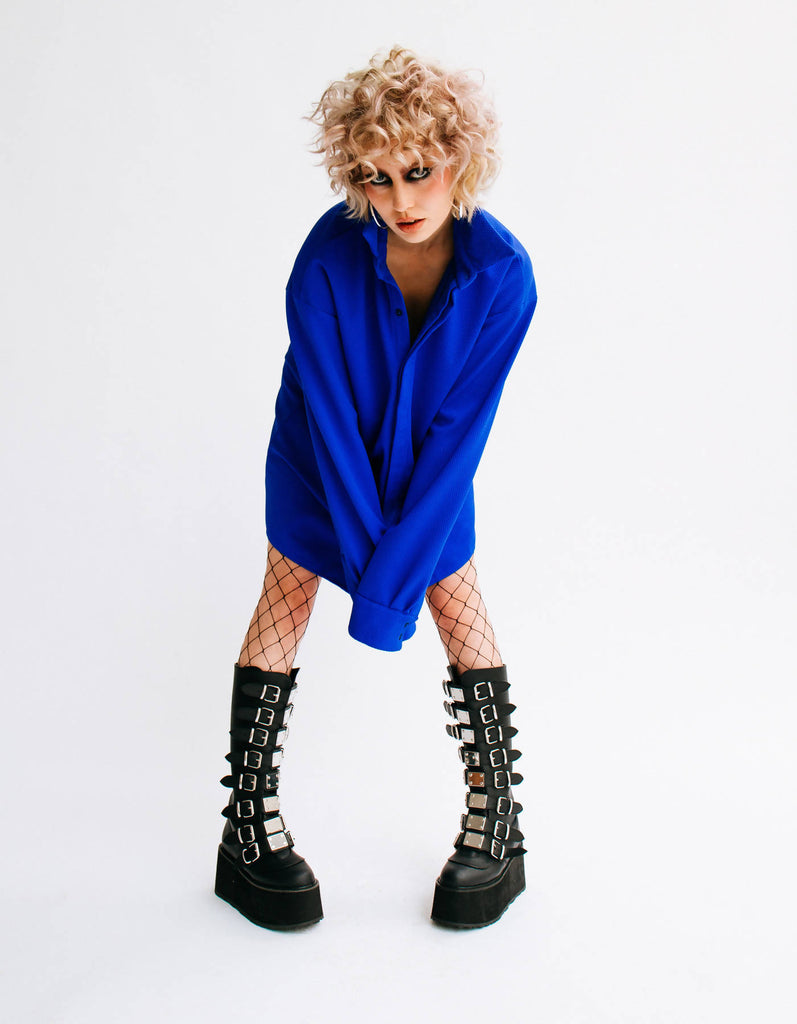 Cobalt Shirt Jacket / Dress