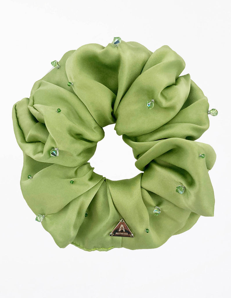 Etoiles Crystals Oversized Silk Scrunchie