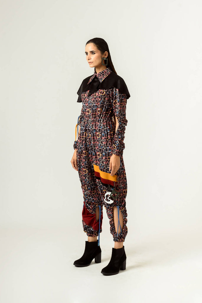 Torment Print Jumpsuit