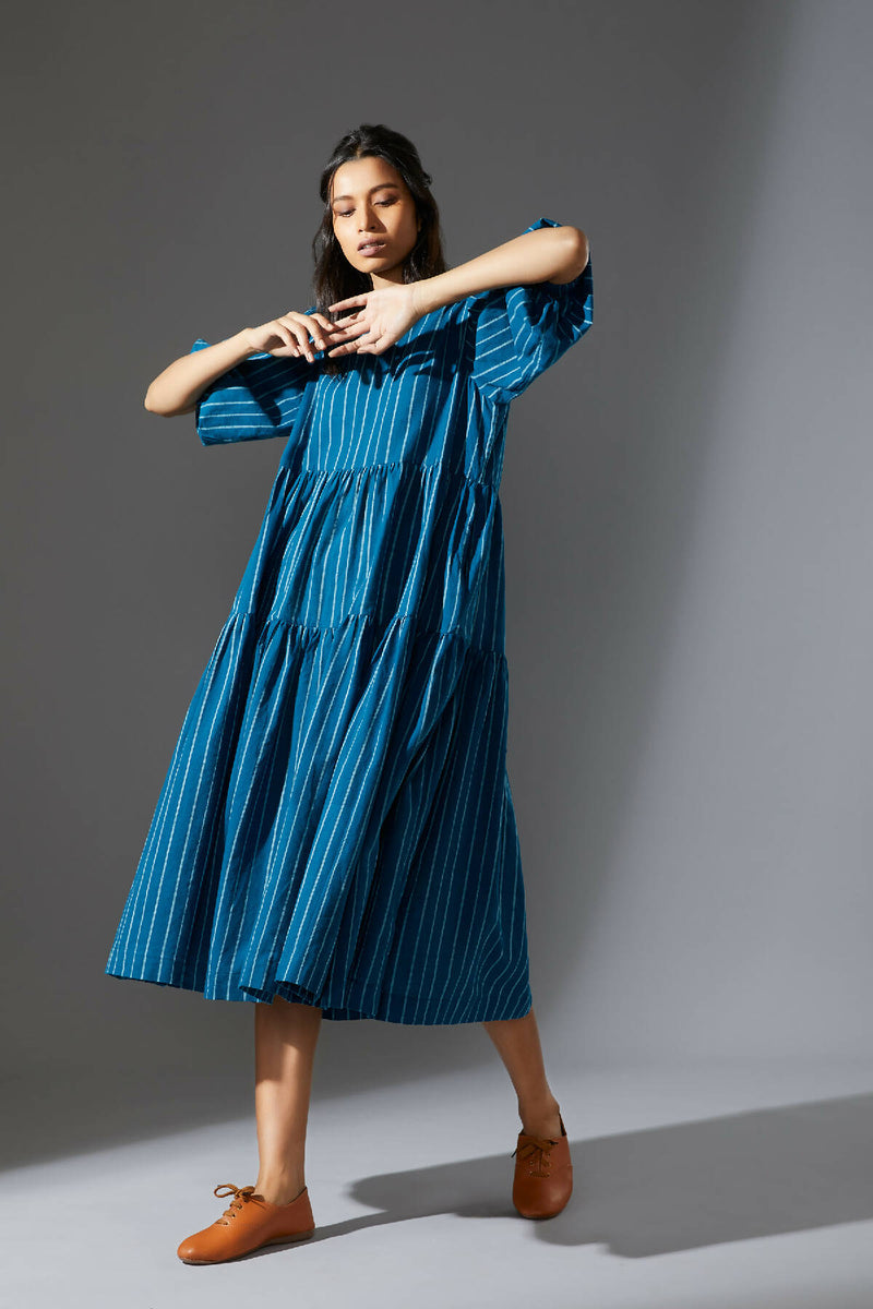 Mati Vasara Blue Dress