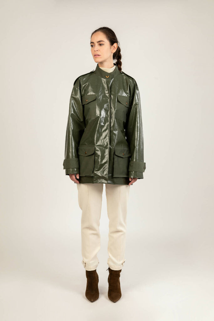 Waterproof Coated Saharan Jacket