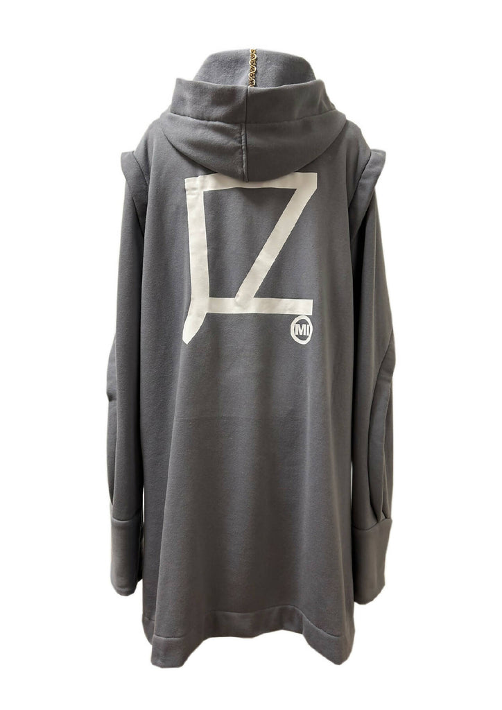 Barocco oversized hoodie