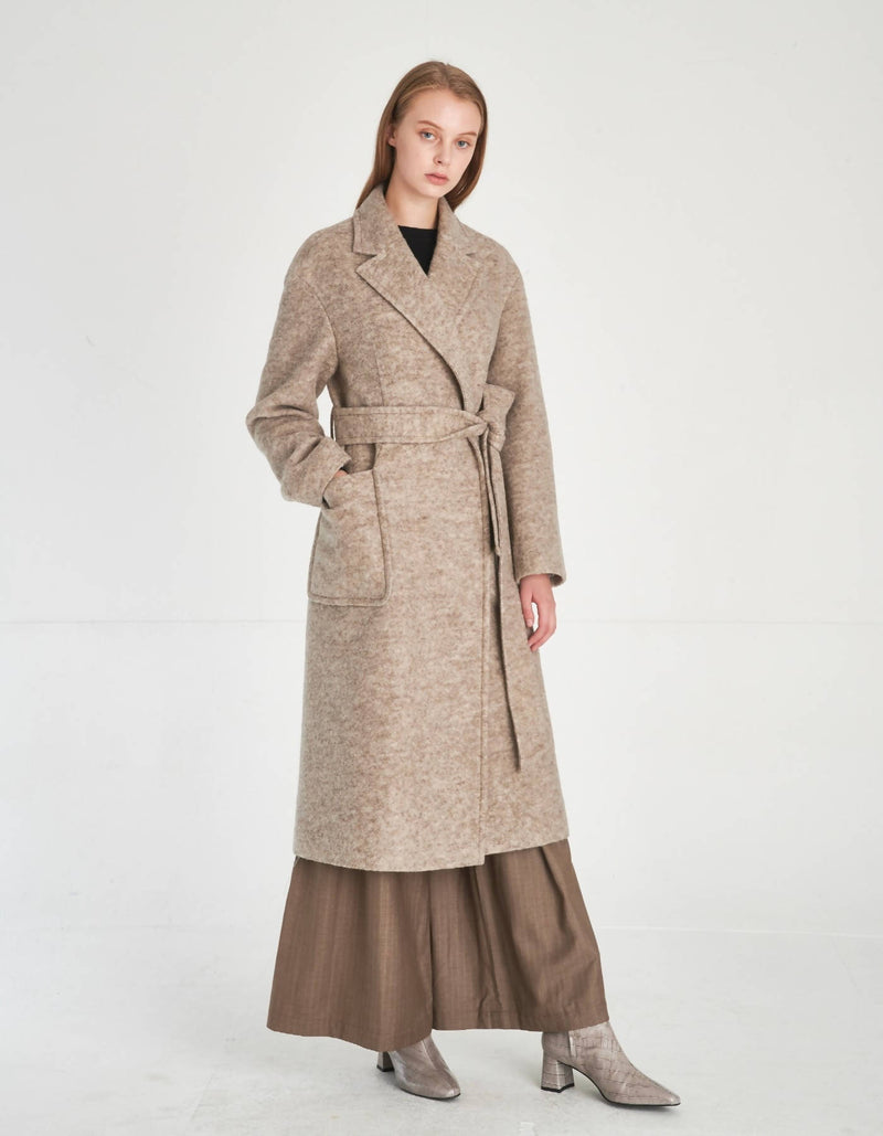 Soft Wool Ultra Light Knit Coat