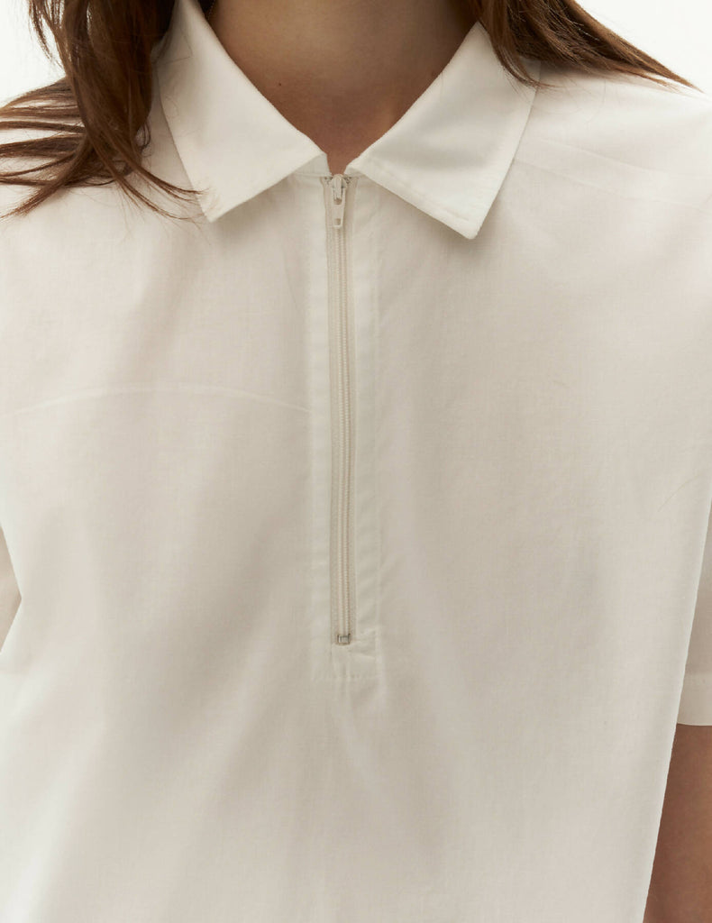 Cotton Polo T-shirts — White Color