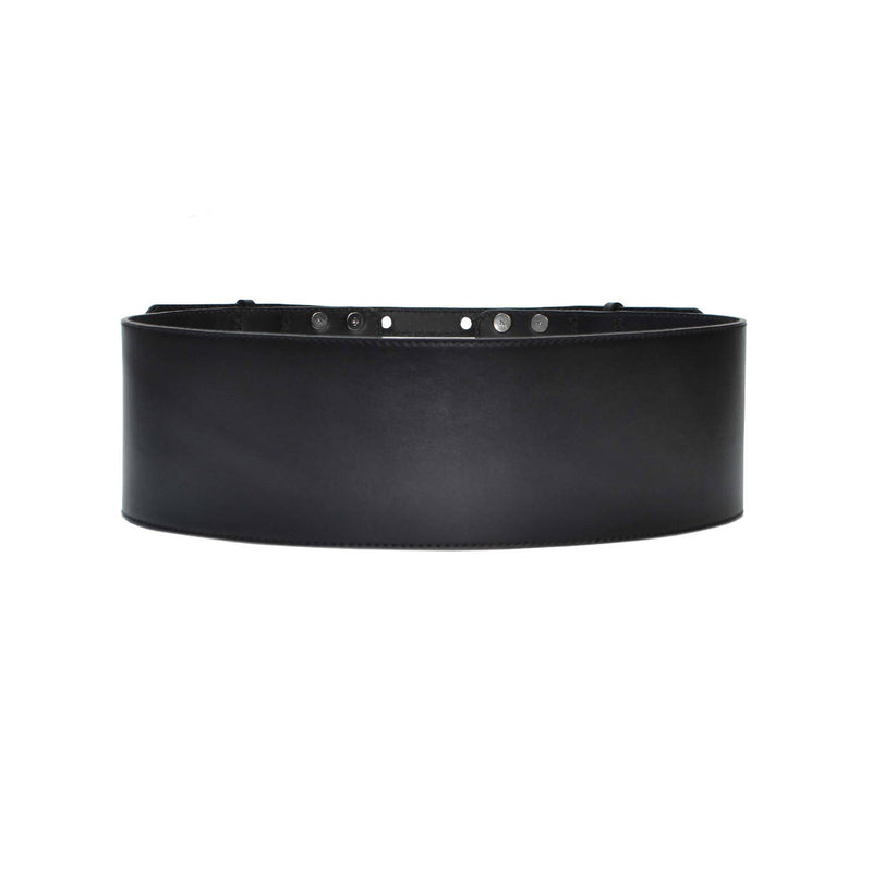 Multistrap Wide Leather Belt