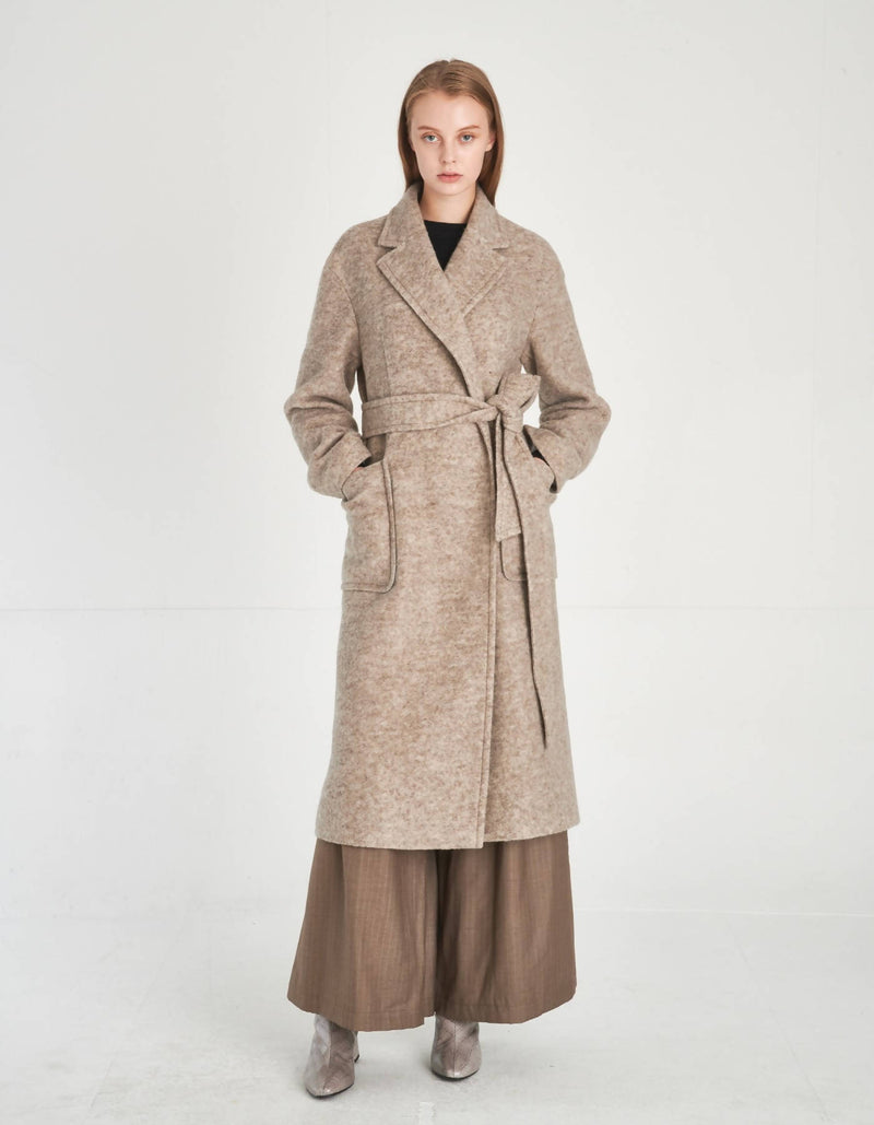 Soft Wool Ultra Light Knit Coat